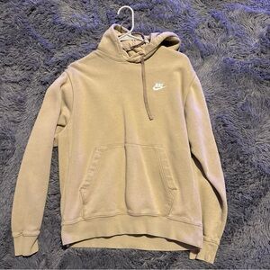 Nike Beige Pullover Hoodie